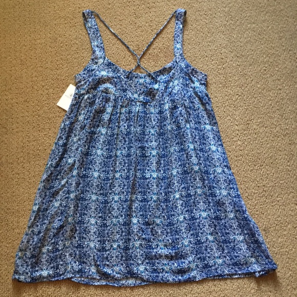 Blue summer sundress (NEVER WORN!) - Picture 2 of 2